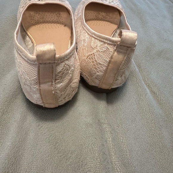 Pink lace ballet Flats 4.5* (Dec34) - Picture 4 of 6